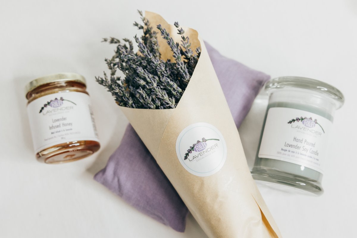 Lavender bundle Lavender soy candle, Lavender honey