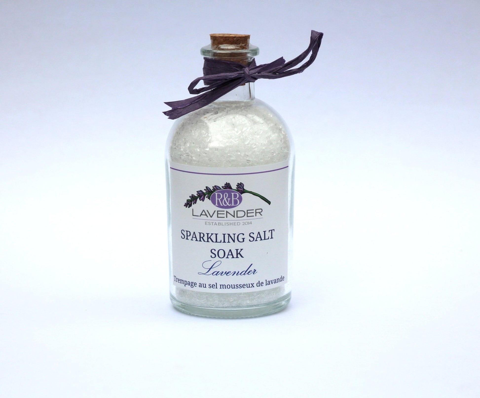 Bath Soak - Sparkling Salt Soak - R&B Lavender
