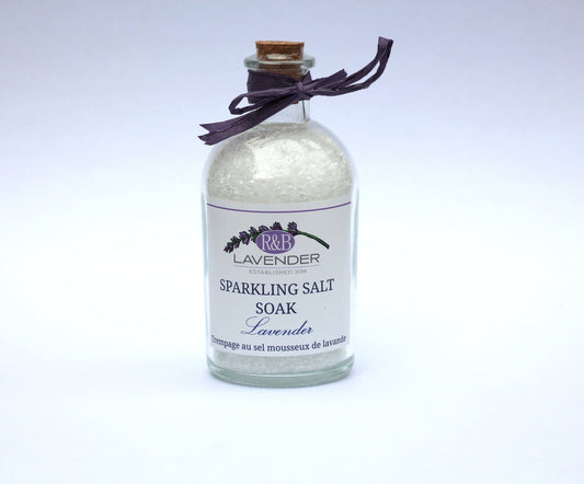 Bath Soak - Sparkling Salt Soak - R&B Lavender