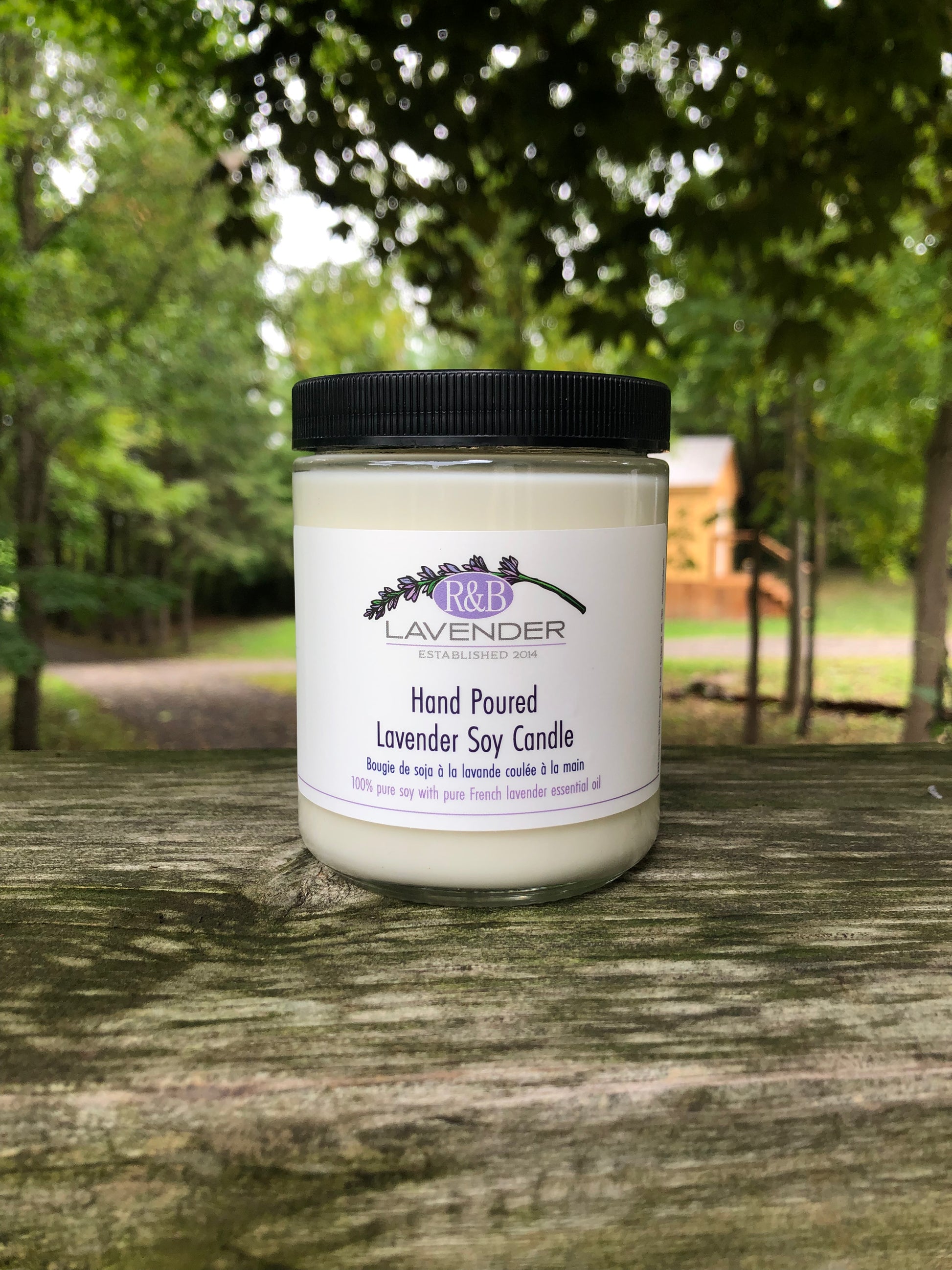 Candle - soy - R&B Lavender
