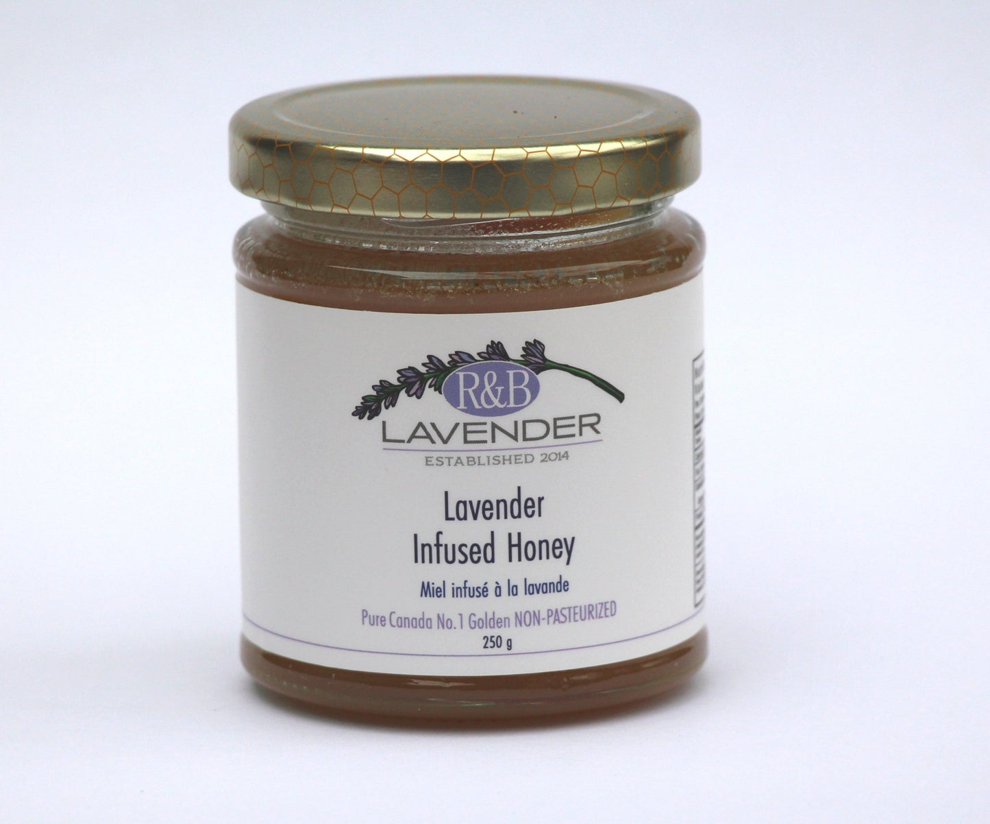 Lavender Infused Honey (English Lavender) - R&B Lavender