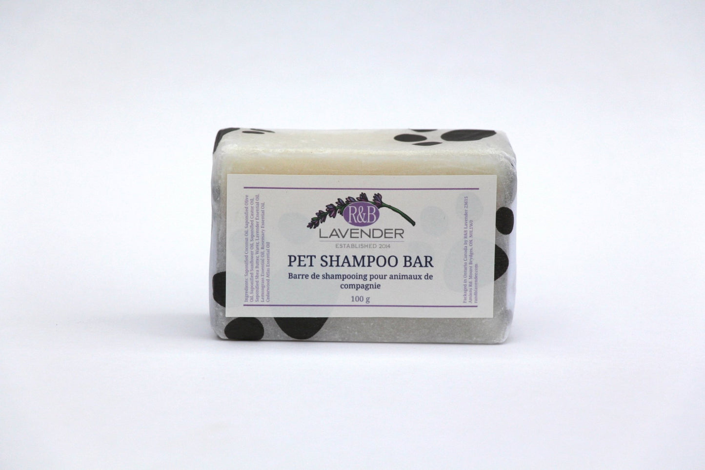 Pet Shampoo Bar - R&B Lavender
