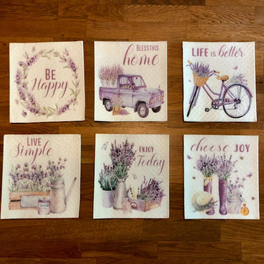 Swedish Sponge Cloths - R&B Lavender