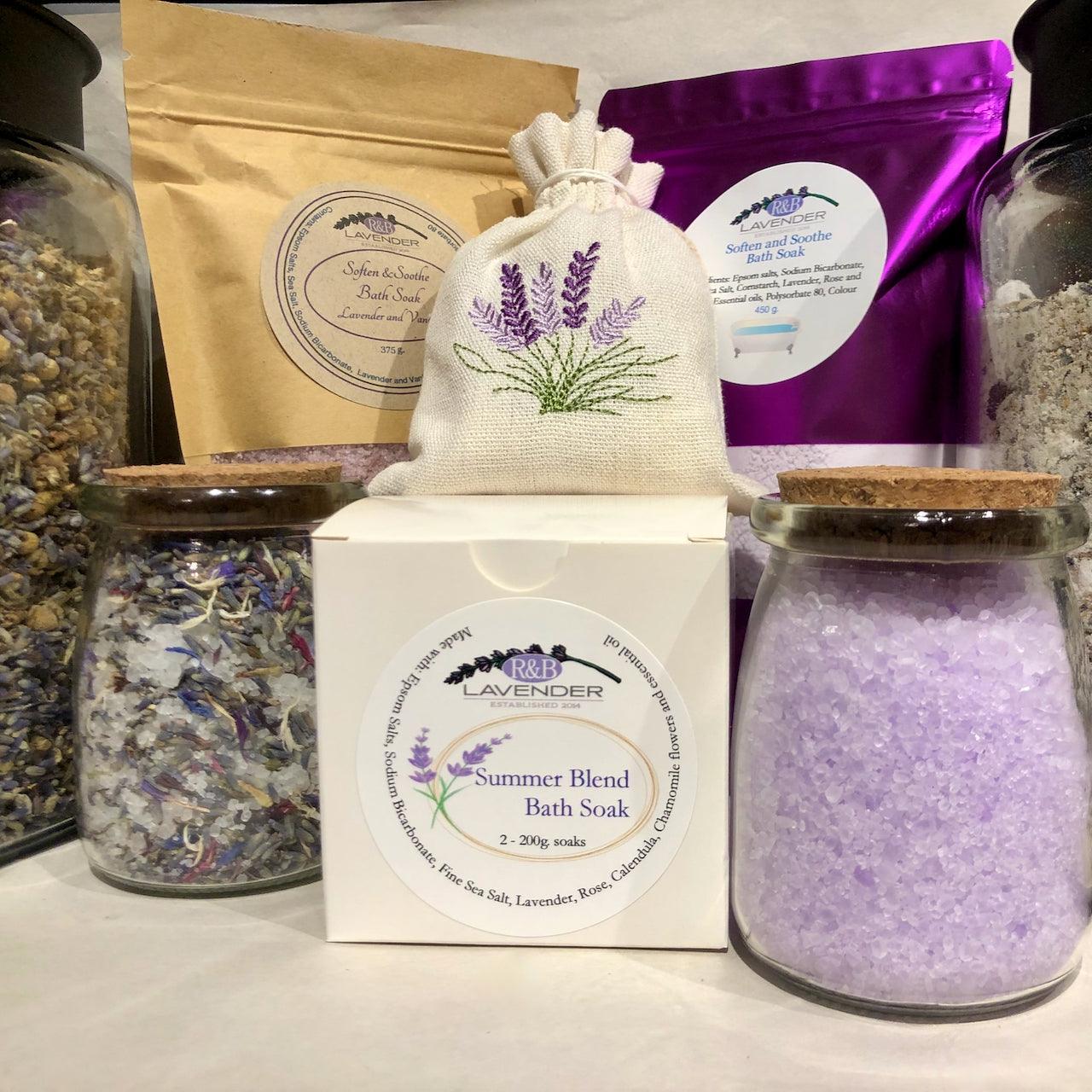 Bath Soaks - Soften and Soothe - R&B Lavender