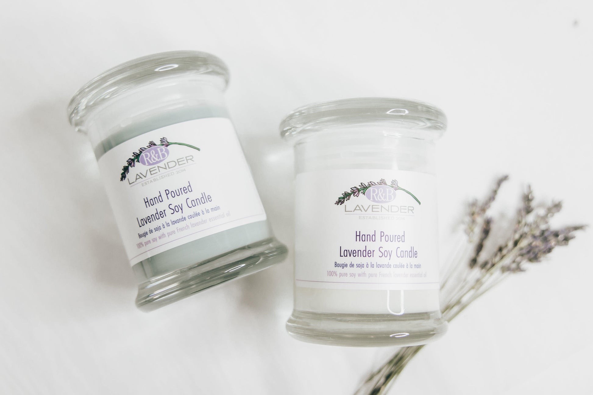 Candle - soy - R&B Lavender