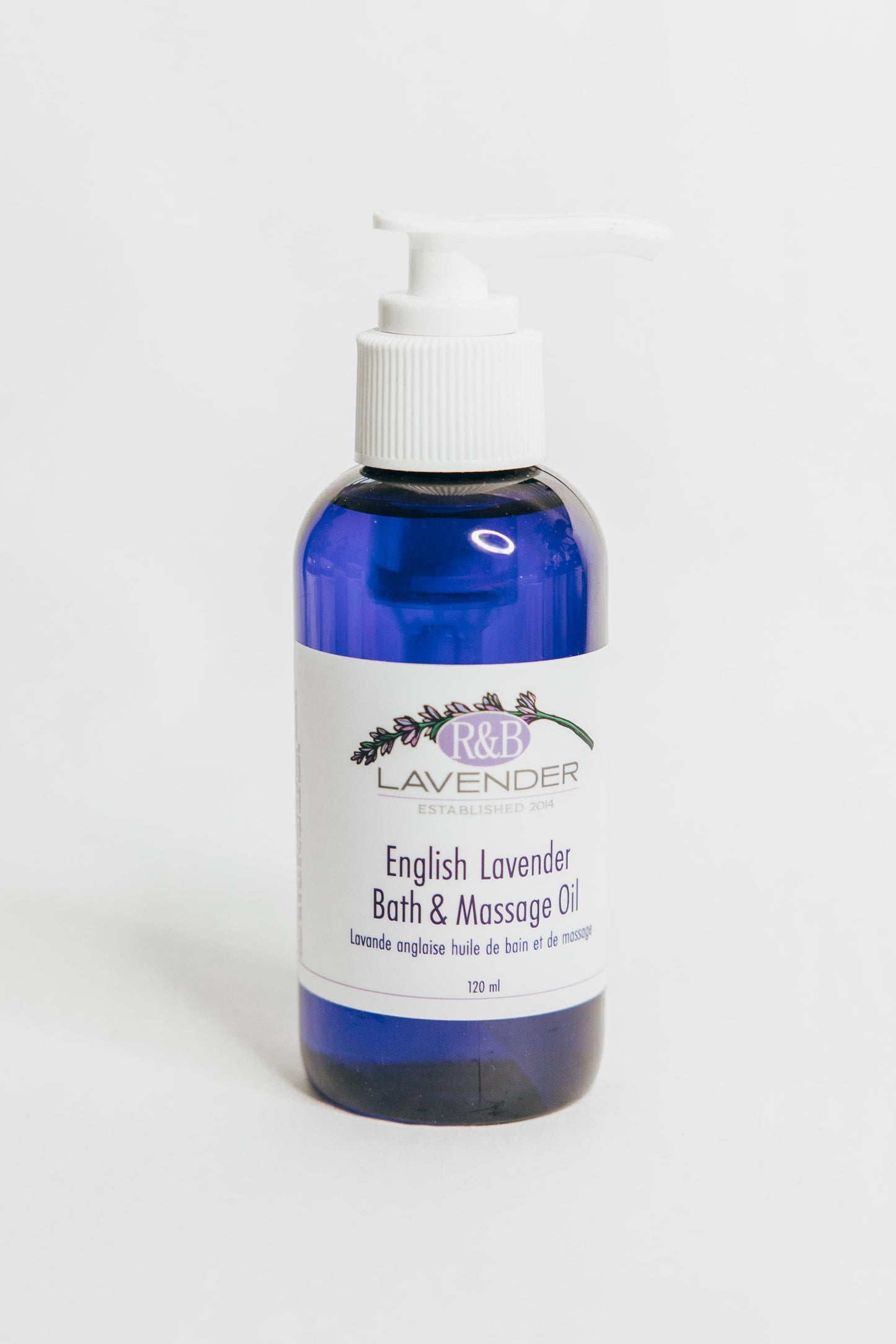 Bath & Massage Oil (English Lavender) - R&B Lavender
