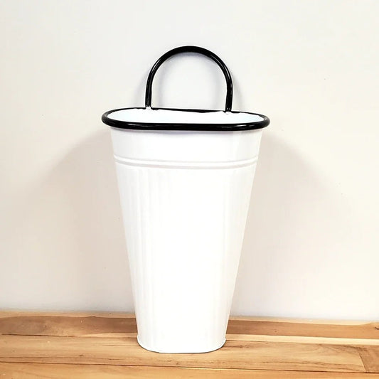 Vase - Small Farmhouse Tin Wall - R&B Lavender